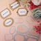 Poppy Crafts Cutting Dies #1041 - Art Deco Tags #2