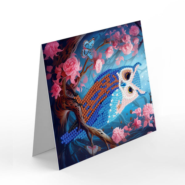 Poppy Crafts Diamond Art Greeting Card Kit