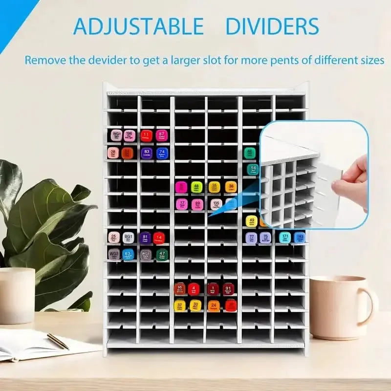 Universal Crafts 180 Piece Marker Storage