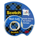 Scotch Wall-Safe Tape .75"X650"