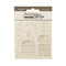 Stamperia Decorative Chips 5.5"x 5.5" - Golden Harmony - Cages