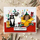 Creative Expressions Jane's Doodles Clear Stamp 6"x 8" - Surprise!*