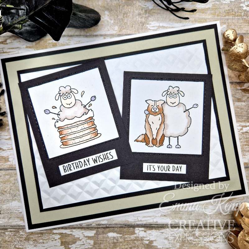 Creative Expressions Jane's Doodles Clear Stamp 4"x 6" - Partytime*