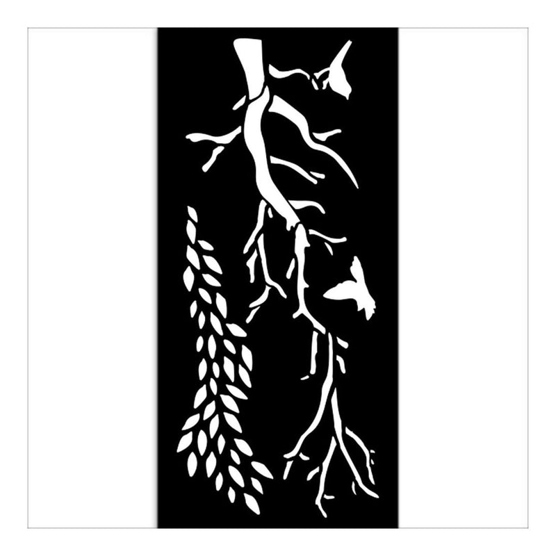 Stamperia Stencil 4.72"x 9.84" - Create Happiness Dewdrops - Branches
