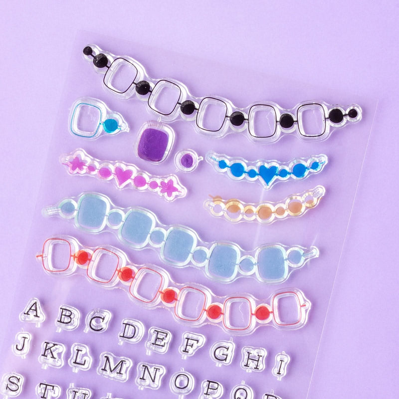 American Crafts Shimelle Live the Dream Friendship Stamps 53 pieces