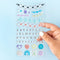 American Crafts Shimelle Live the Dream Friendship Stamps 53 pieces