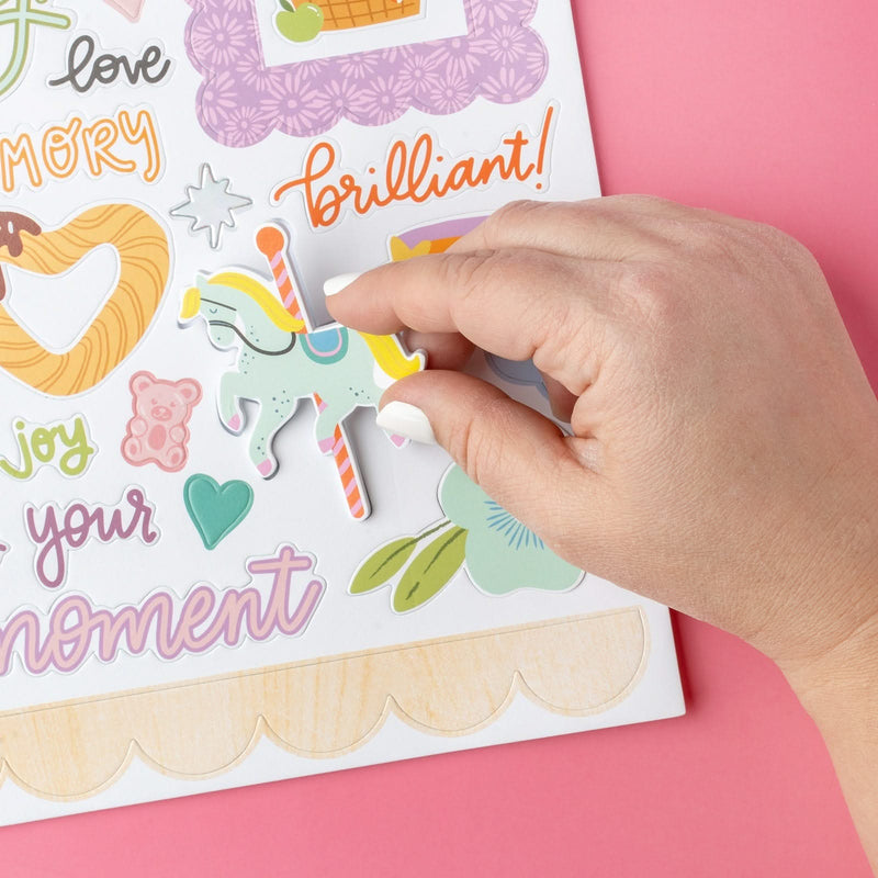 Shimelle Laine - Live The Dream Collection - 12 x 12 Foam Stickers
