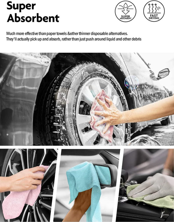 Universal Crafts Clean-Up Cloths 20 Sheets 25cm x 25cm - Mint