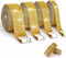 Poppy Crafts Self-adhesive Diamond Rhinestone Ribbon - Gold Medal 4 Pack*
