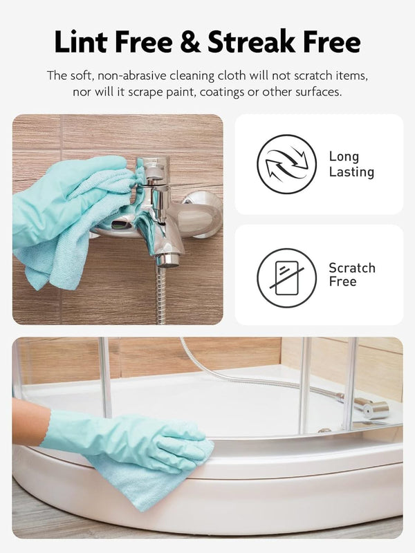 Universal Crafts Clean-Up Cloths 20 Sheets 25cm x 25cm  - Blue