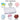 Universal Crafts Clear Bead Storage Tray 64pcs