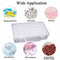 Universal Crafts Clear Bead Storage Tray 64pcs