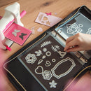 Poppy Crafts - Die Storage Folder - Pink Puppy Paw Print