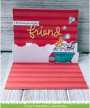 Lawn Cuts Custom Craft Die - Cloudy Hillside Pop-Up Add-On