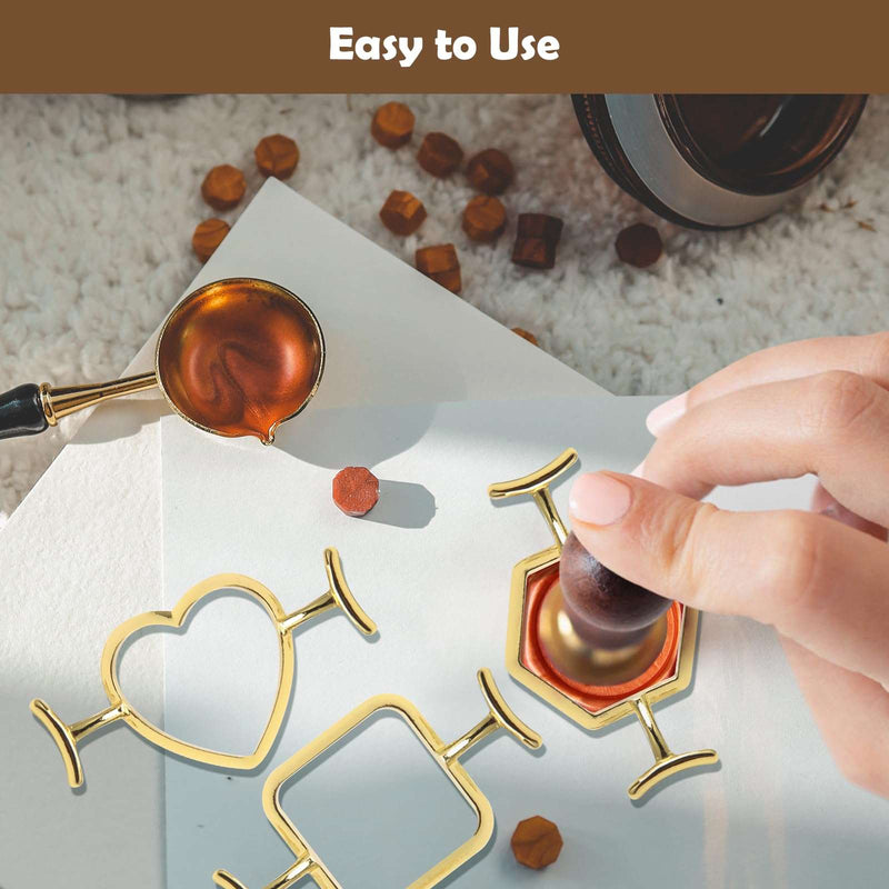 Poppy Crafts Wax Seal Kit - Molds & Mat