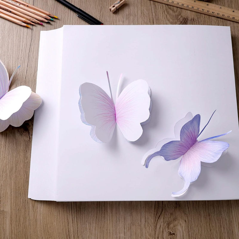 Poppy Crafts 12"x 12" Premium White Cardstock 240gsm - 10 Sheets