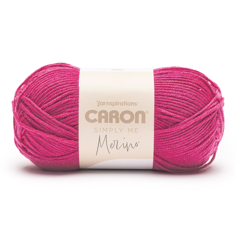 Caron Simply Me Yarn Merino - Shocking Pink