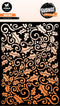 Studio Light Grunge Stencil 5.9"X8.27" Holly Swirl