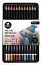 Studio Light Artist Quality Colour Pencils 12/Pkg Metallic Finish