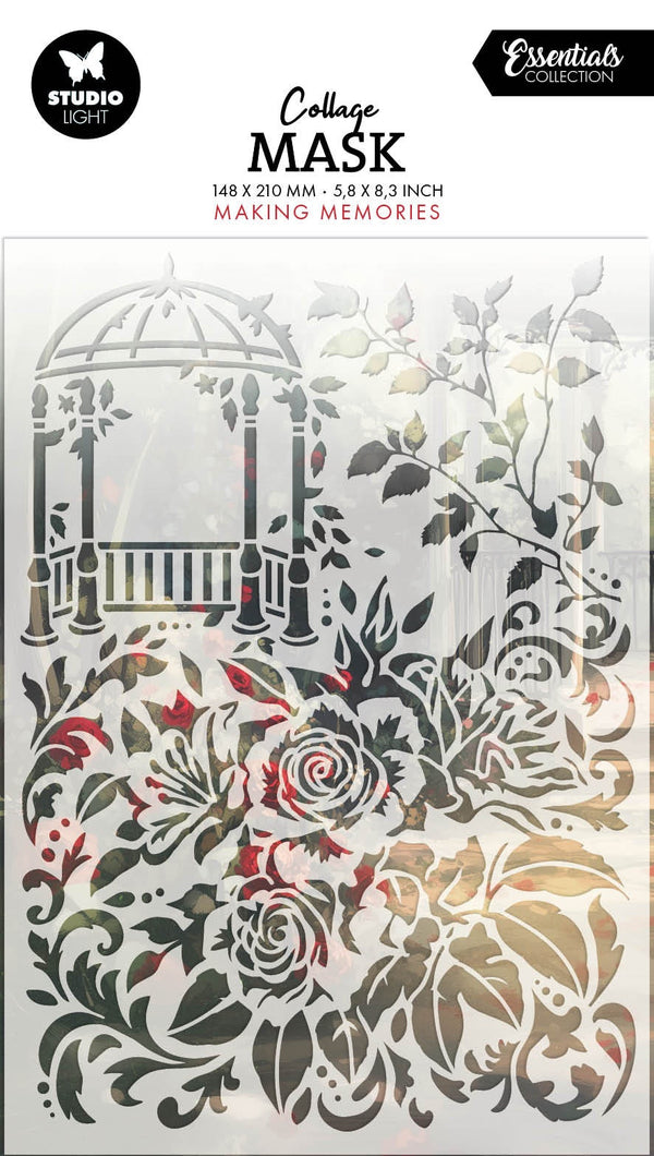 Studio Light Essentials Stencil 5.83"X8.27" Making Memories