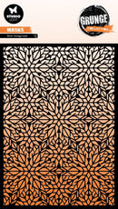 Studio Light Grunge Stencil 5.9"X8.27" Snow Background