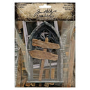 Tim Holtz Idea-Ology Baseboard Frames 36/Pkg Halloween