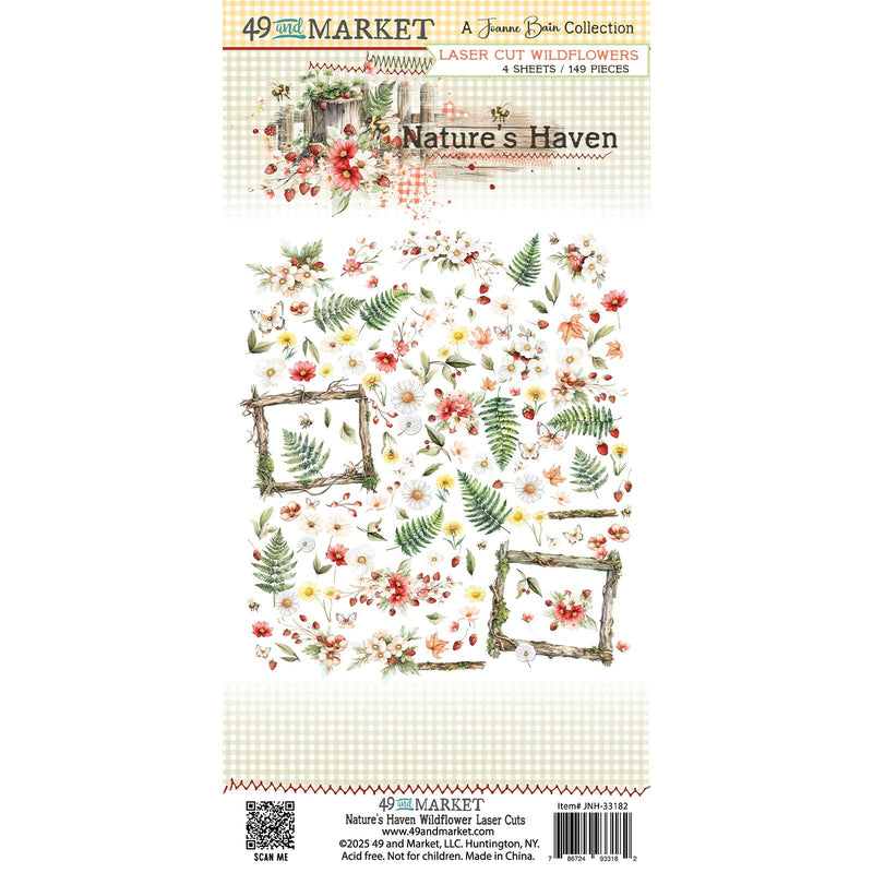 49 And Market Laser Cut Outs Wildflower, Nature's Haven