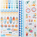 49 And Market Puffy Stickers Beach Vibes