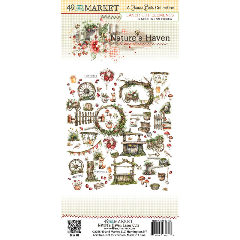 49 And Market Laser Cut Outs Element, Nature's Haven