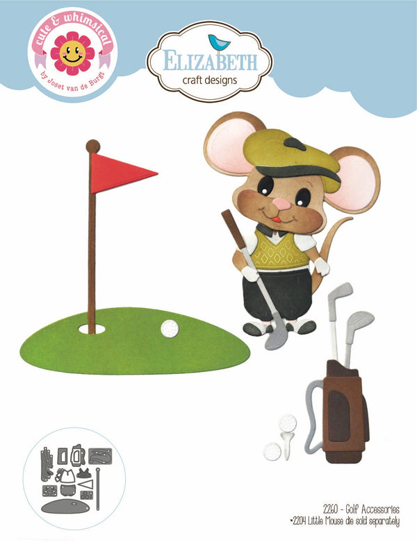 Elizabeth Craft Metal Dies Golf Accessories