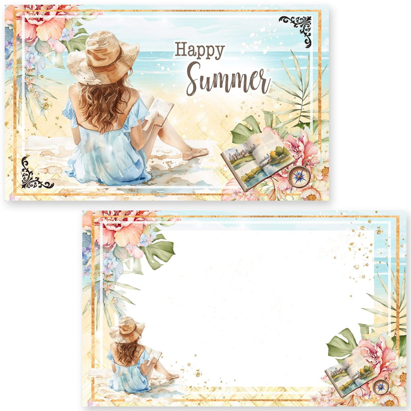 Memory Place Journal Card Pack 20/Pkg Sunkissed Summer