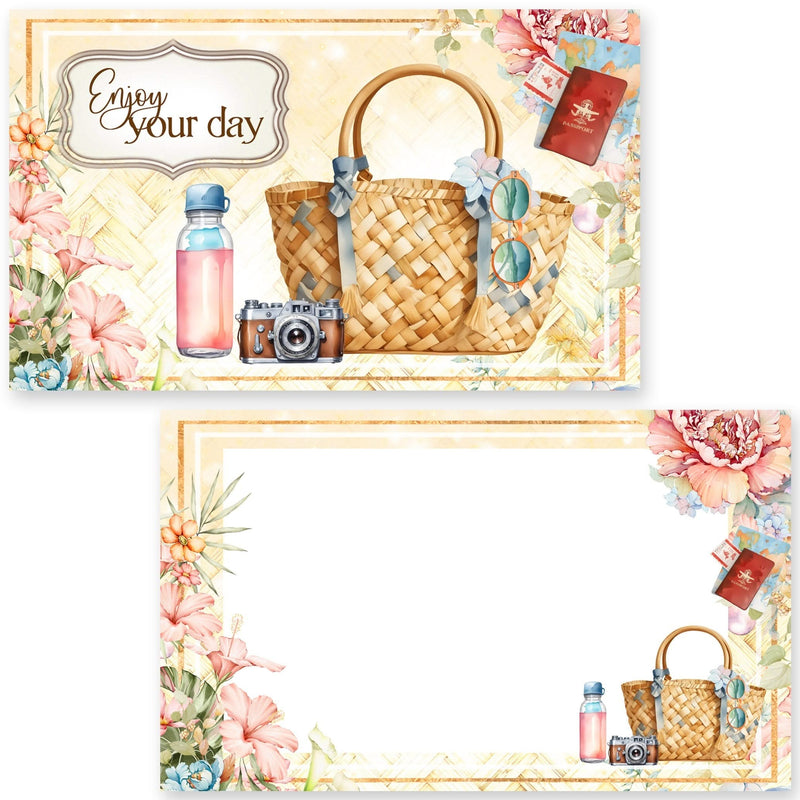 Memory Place Journal Card Pack 20/Pkg Sunkissed Summer