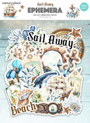 Memory Place Ephemera Cardstock Die-Cuts Sail Away