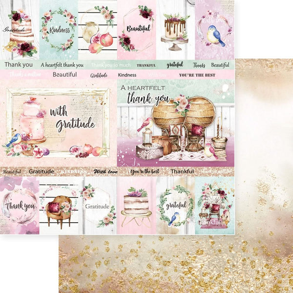 Memory Place Collection Pack 6"X6" Gratitude