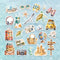 Memory Place Ephemera Cardstock Die-Cuts Sunkissed Summer