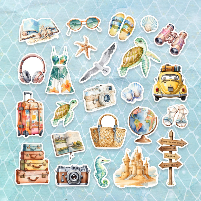 Memory Place Ephemera Cardstock Die-Cuts Sunkissed Summer