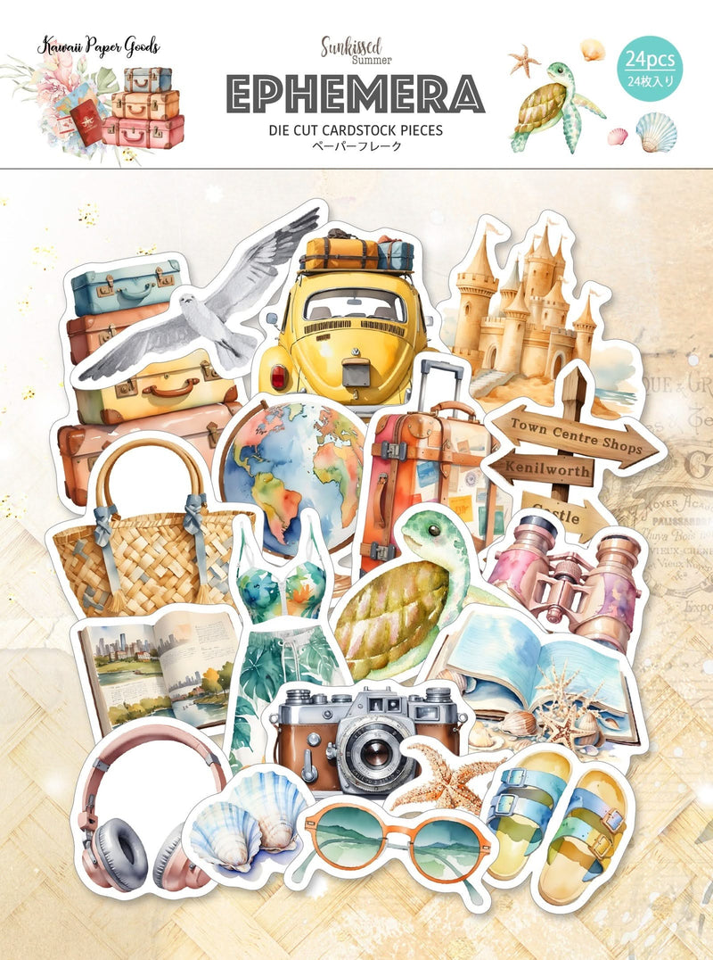 Memory Place Ephemera Cardstock Die-Cuts Sunkissed Summer