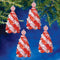 The Beadery Christmas Ornament Kit 4/Pkg Peppermint Swirl Tree