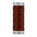Sulky Cotton Petites Thread 12wt 50yd - Tawny Brown