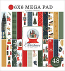 Carta Bella Double-Sided Cardmakers Mega Paper Pad 6"X6" Christmas In The City