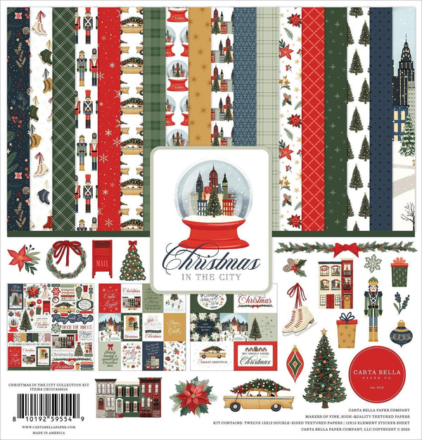 Carta Bella Carta Bella Collection Kit 12"X12" Christmas In The City