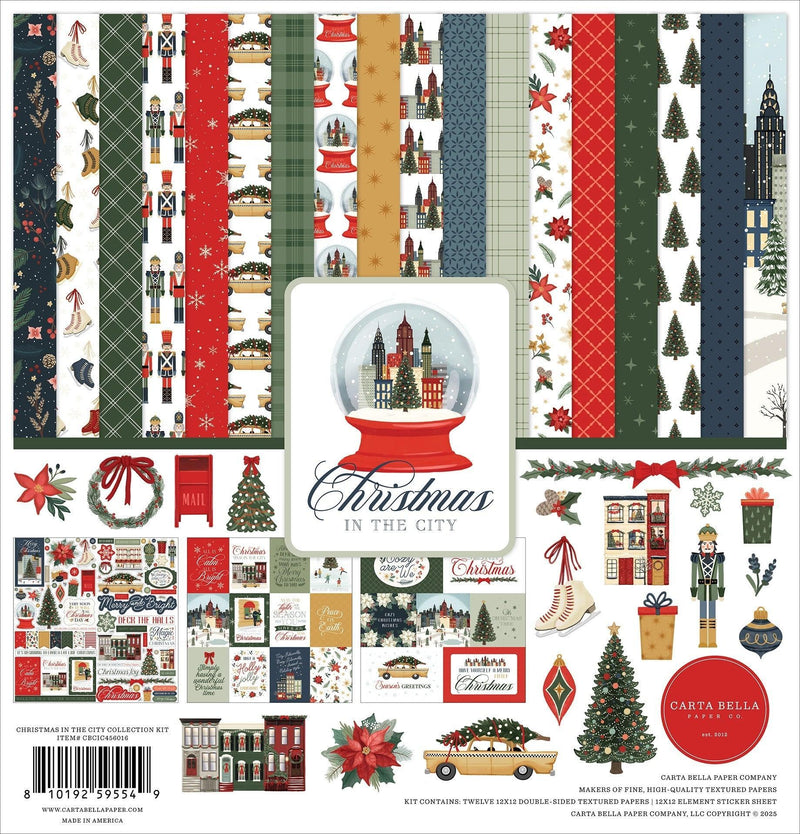 Carta Bella Carta Bella Collection Kit 12"X12" Christmas In The City