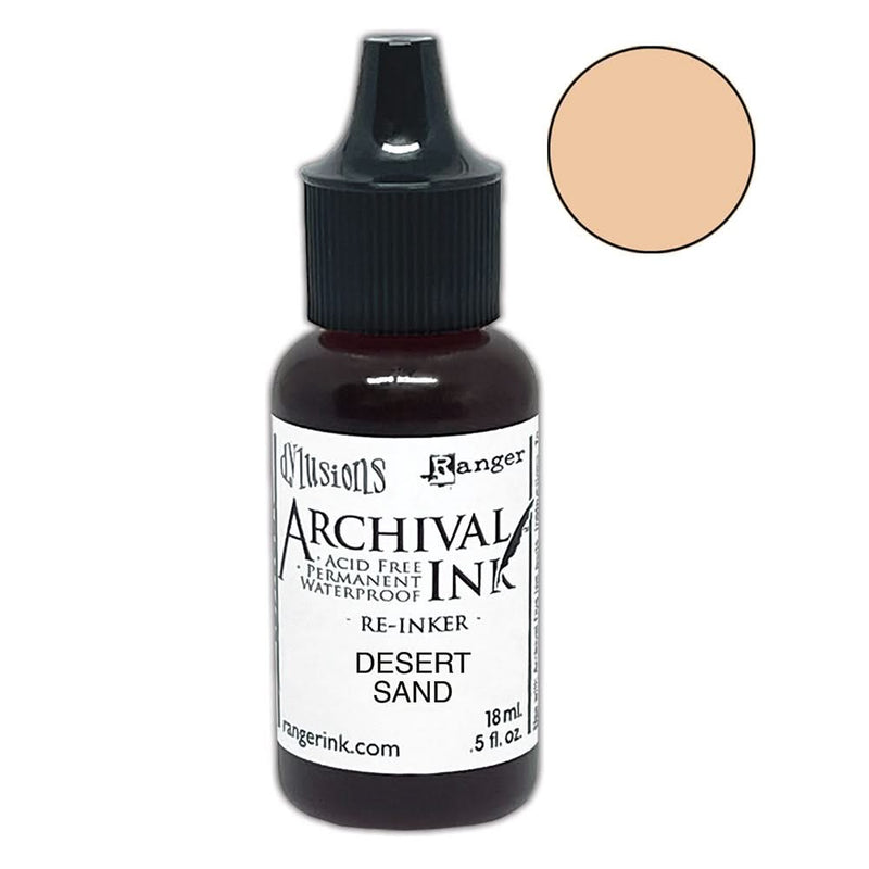 Dyan Reaveley Dylusions Archival Reinkers - Desert Sand