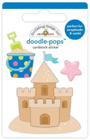 Doodlebug Doodle-Pops 3D Sticker Diggin' Summer, Summer Fun