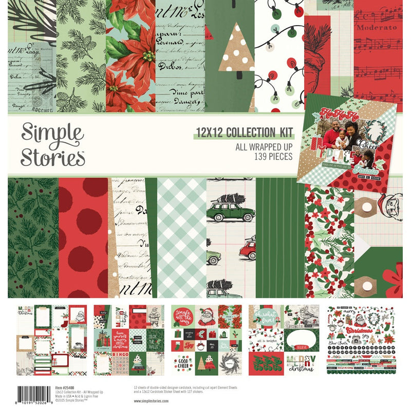 Simple Stories Collection Kit 12"X12" All Wrapped Up