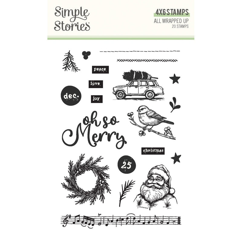 Simple Stories Photopolymer Stamps Hard Candy Christmas