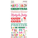 Simple Stories Foam Stickers Hard Candy Christmas