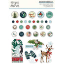 Simple Stories Decorative Brads Simple Vintage Flannel Season