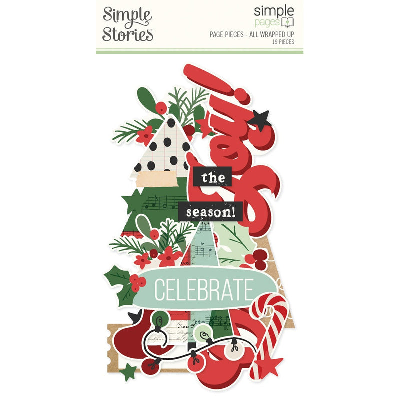 Simple Stories Simple Pages Page Pieces All Wrapped Up