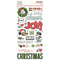 Simple Stories Foam Stickers Say Cheese Classic Mouse Christmas